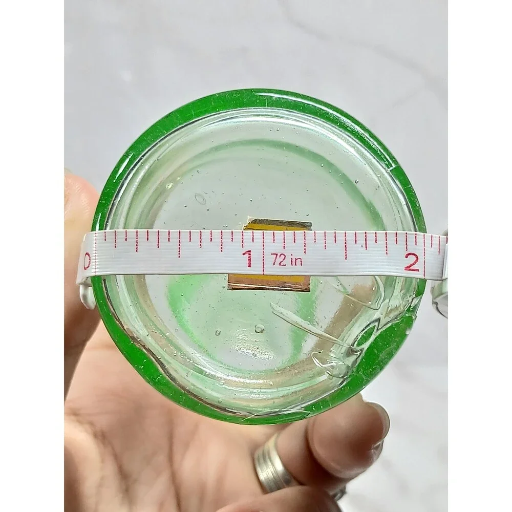 Vintage 1960s STC Green Glass Bottle Taiwan - Picture 4 of 13